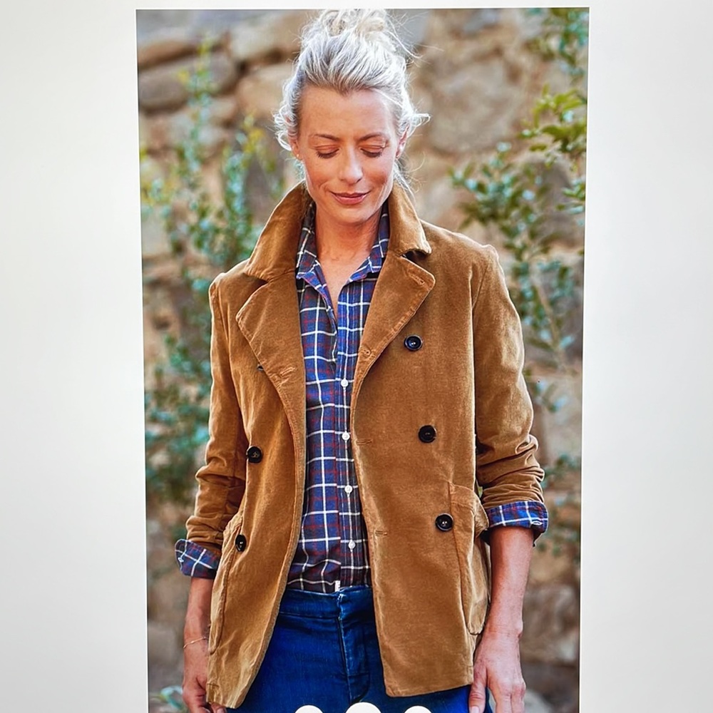 🆕FRANK & EILEEN Belfast Performance Corduroy Chestnut Jacket